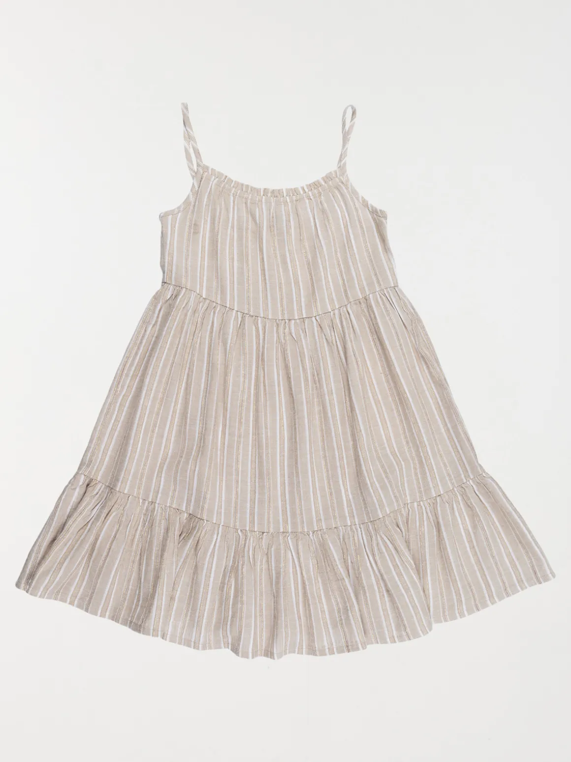 Robe à bretelles rayures fille (3-12A)