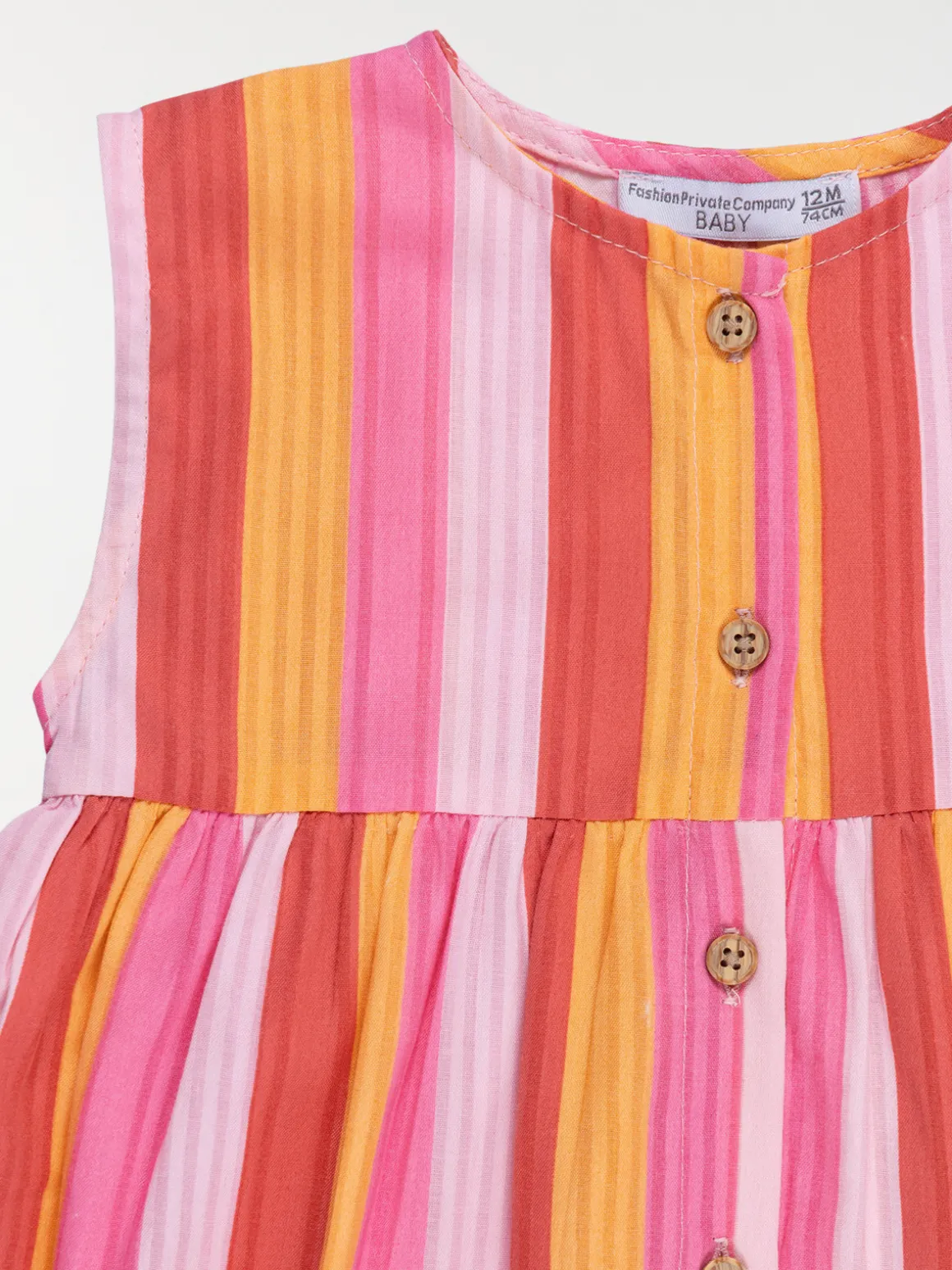 Robe à rayures fille (3-36M)