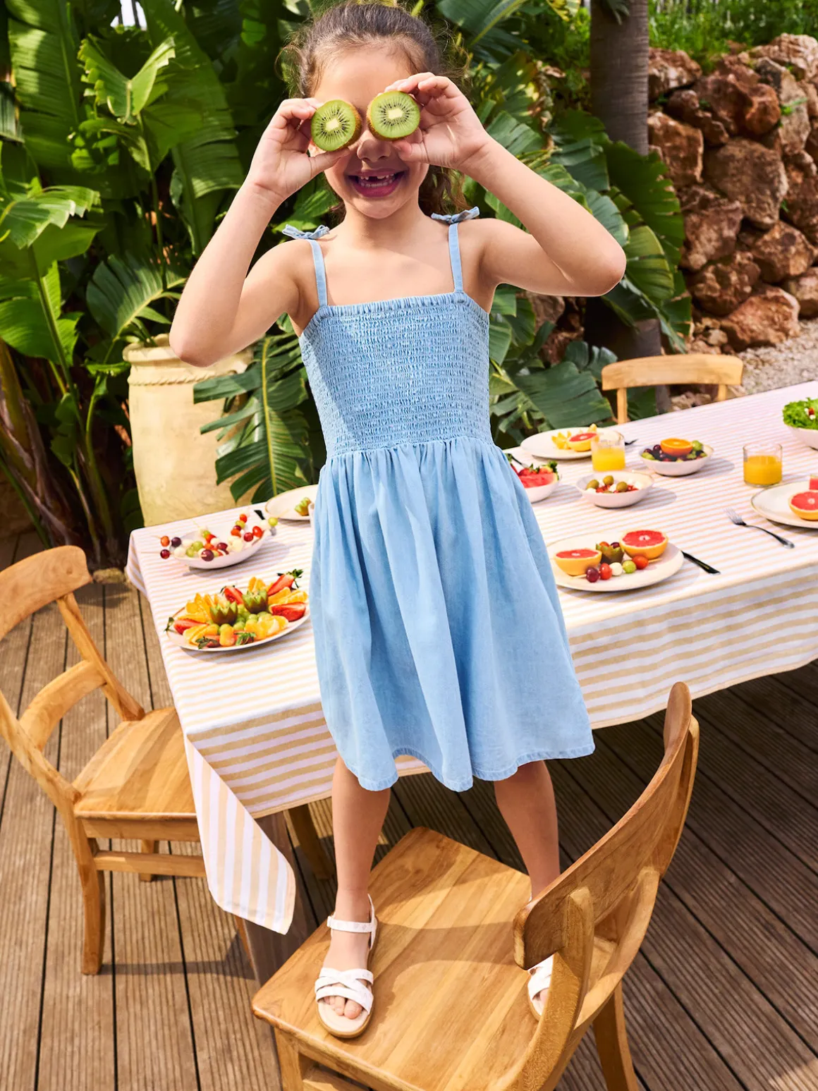 Robe bretelles bleach fille (6-12A)