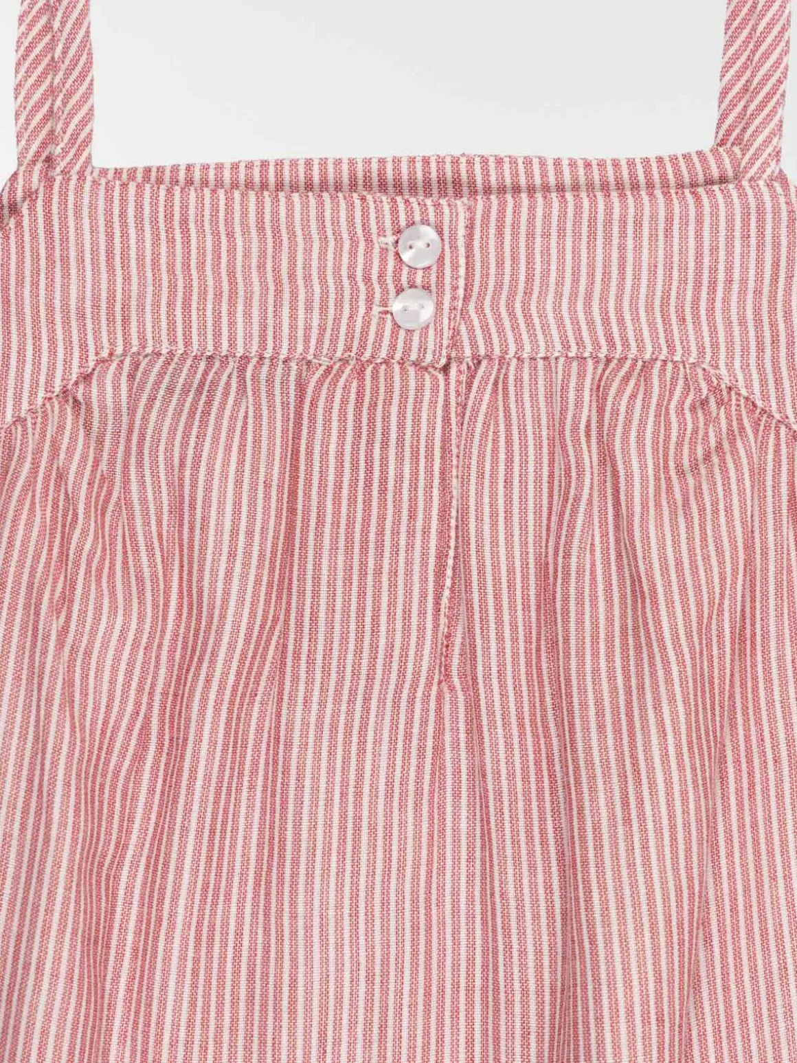 Robe bretelles vieux rose fille (3-12A)