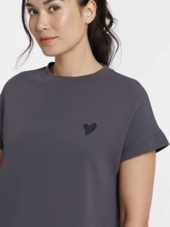 Robe courte coeur femme
