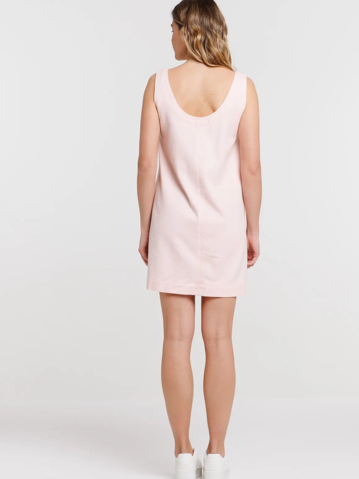 Robe courte retro pink femme