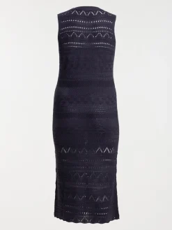 Robe crochet grande taille femme