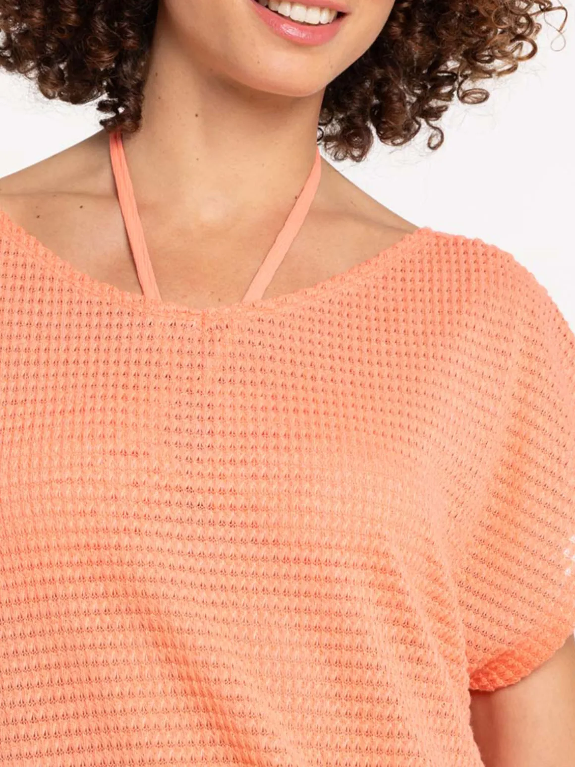 Robe de plage corail femme