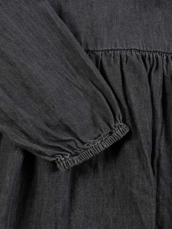 Robe en jean noire fille (3-12A)