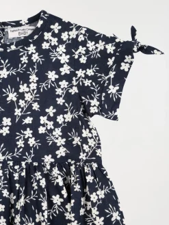 Robe fille motif floral (3-24M)