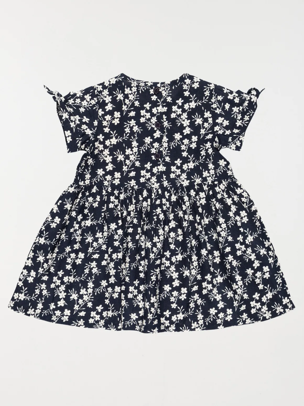 Robe fille motif floral (3-24M)