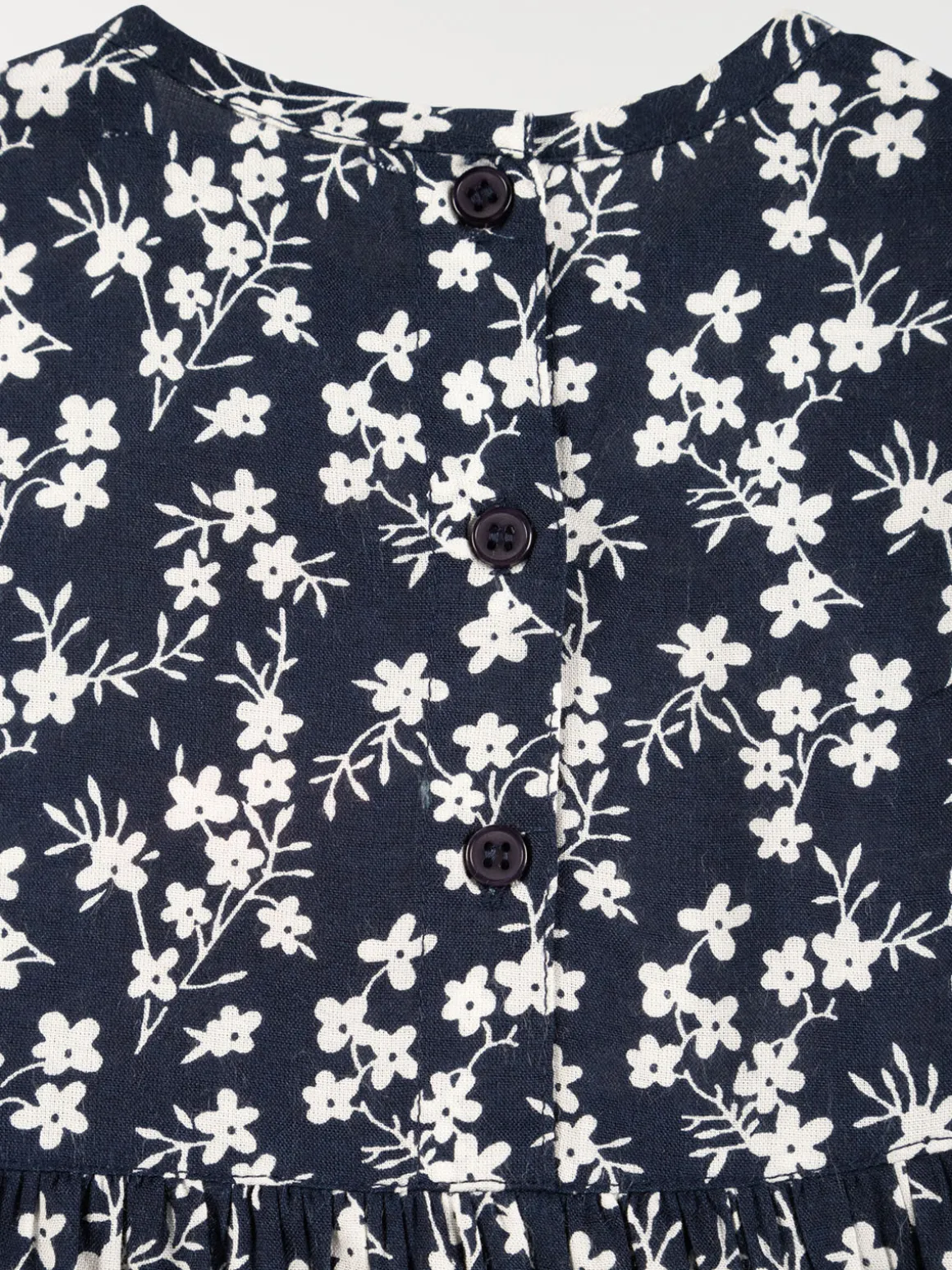 Robe fille motif floral (3-24M)