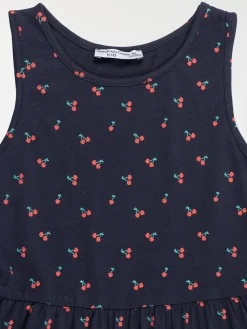 Robe imprimé cerise fille (3-12A)