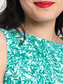 Robe imprimée fleurie femme