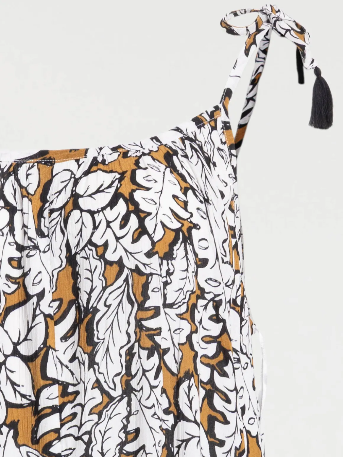 Robe longue imprimée femme
