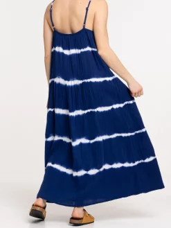 Robe longue tie and dye femme