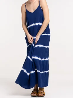 Robe longue tie and dye femme