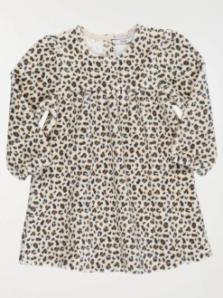 Robe léopard fille (3-36M)