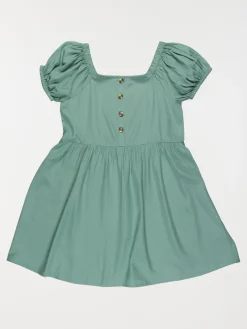 Robe manches bouffantes fille (10-16 A)
