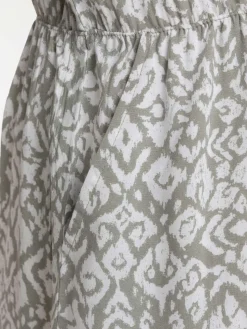 Robe motif ethnique grande taille femme