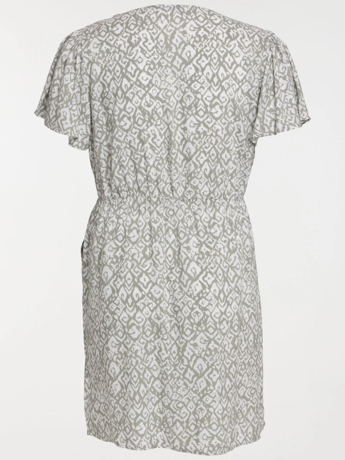 Robe motif ethnique grande taille femme