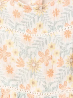 Robe motif floral fille (3-36M)