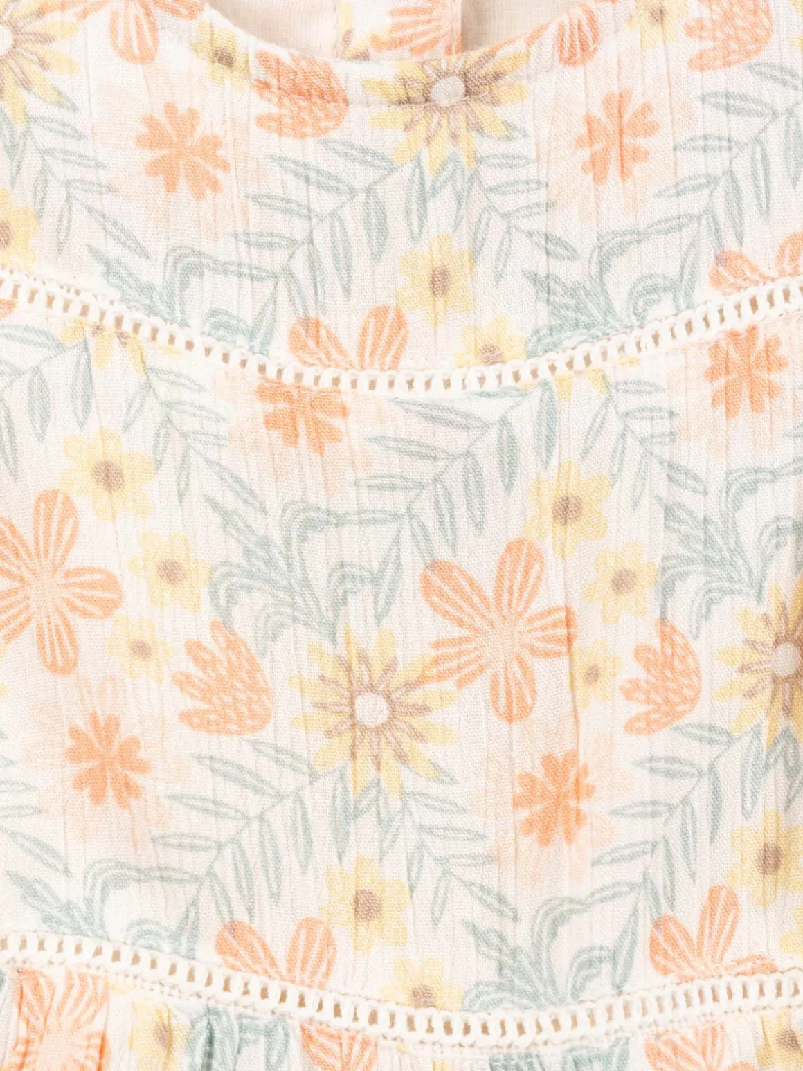 Robe motif floral fille (3-36M)