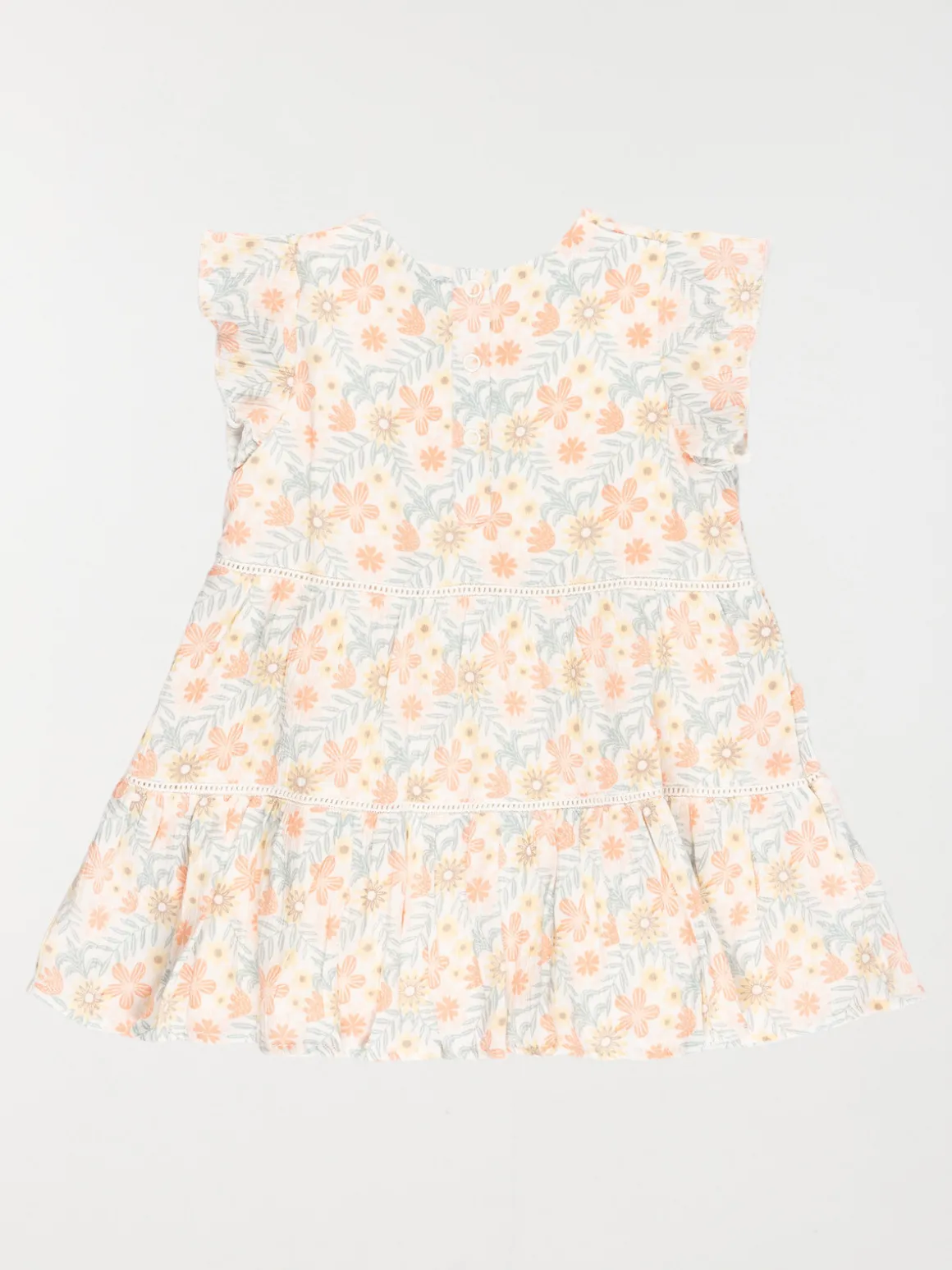 Robe motif floral fille (3-36M)