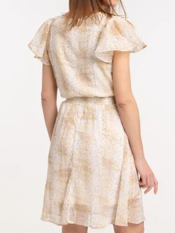 Robe motif peau de serpent femme