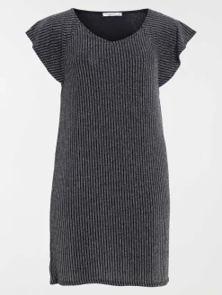 Robe noire grande taille femme