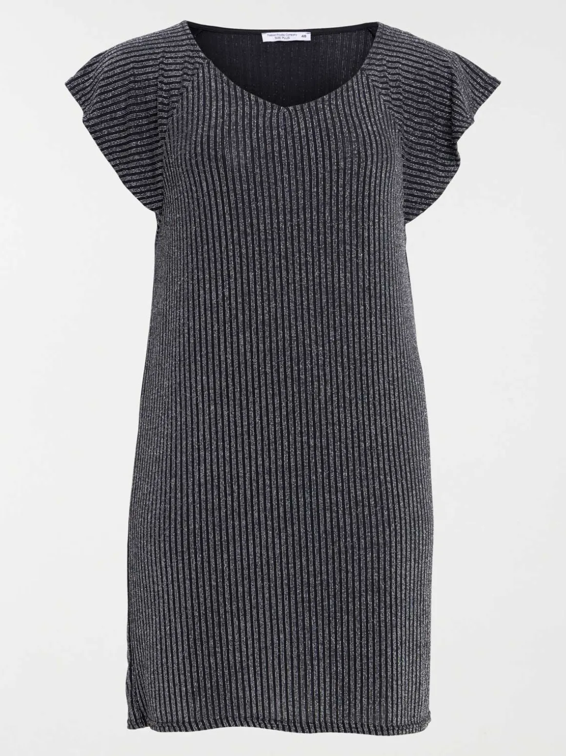 Robe noire grande taille femme