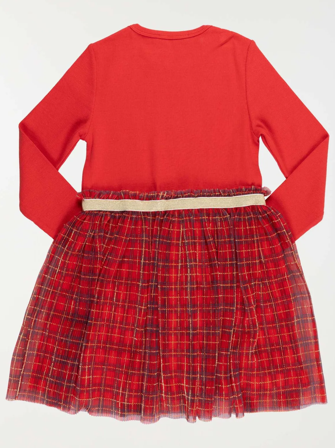 Robe noël tulle carreaux fille (3-12A)