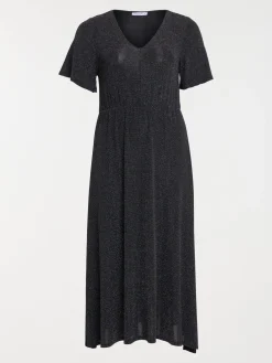 Robe pailletée grande taille femme
