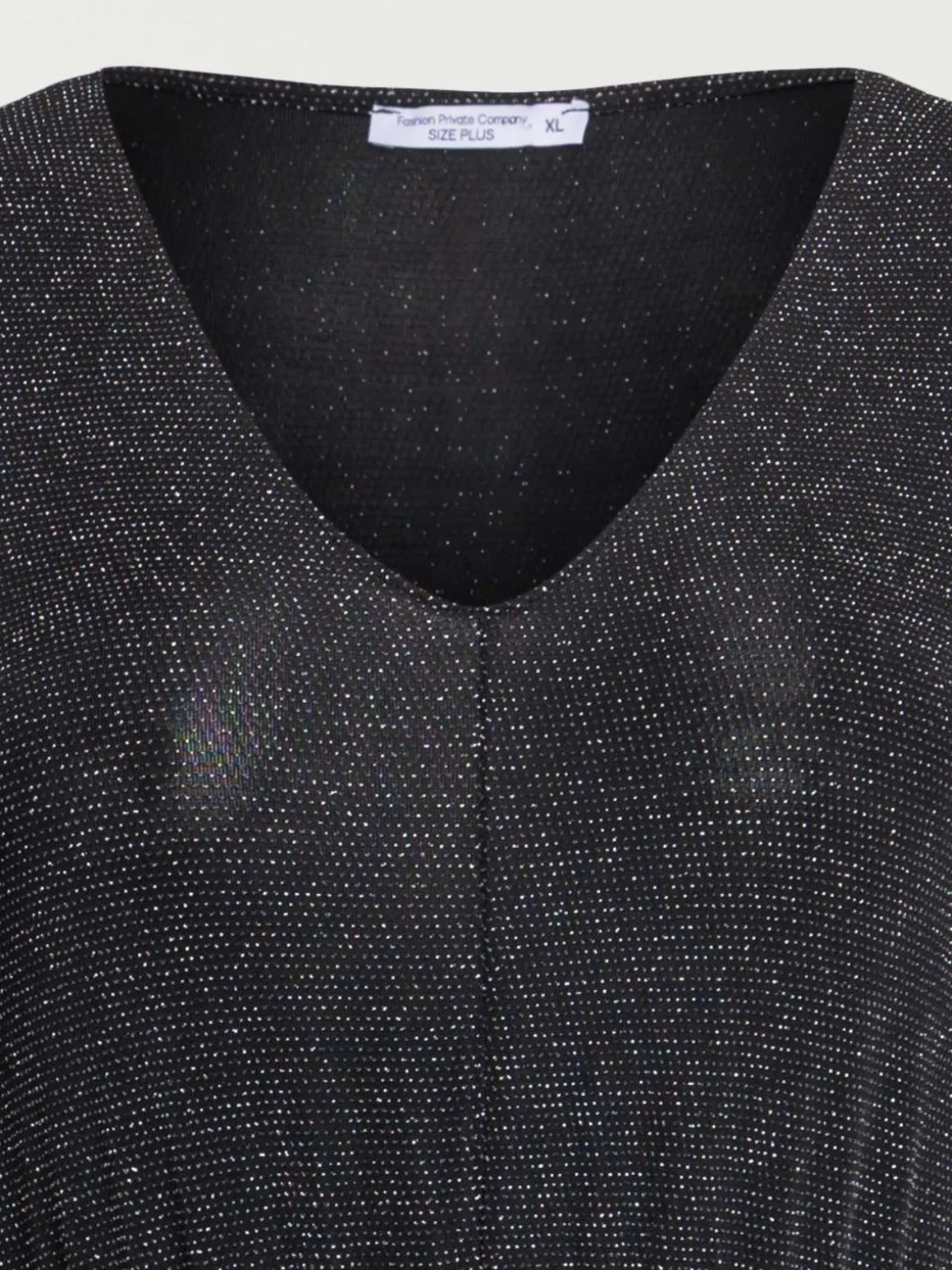 Robe pailletée grande taille femme
