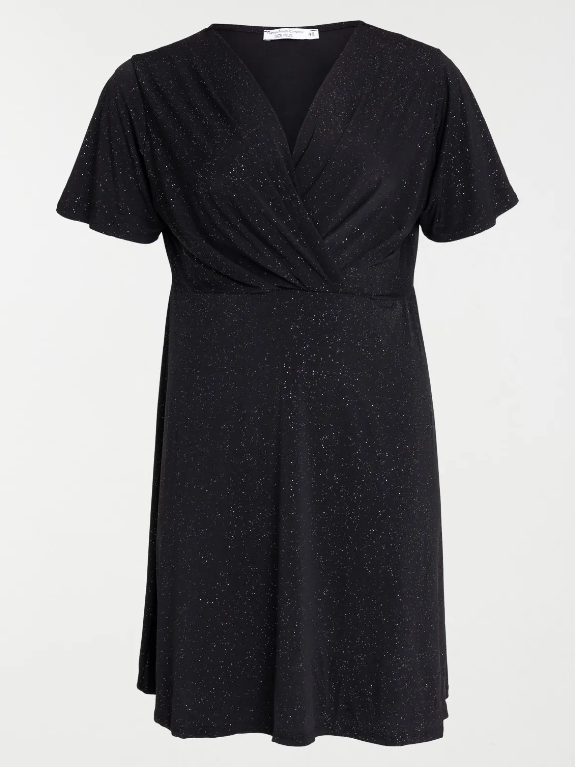 Robe paillette grande taille femme