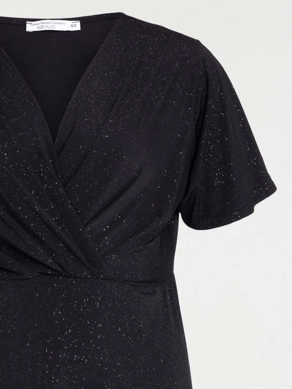 Robe paillette grande taille femme