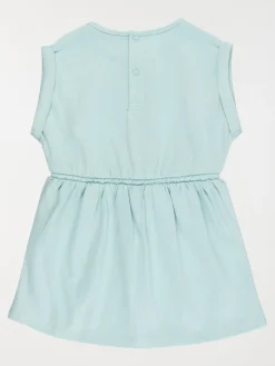 Robe perroquet brodé fille (3-36M)