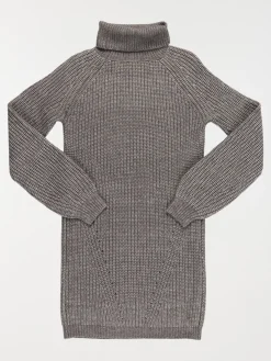 Robe pull col roulé fille (XXS-M)