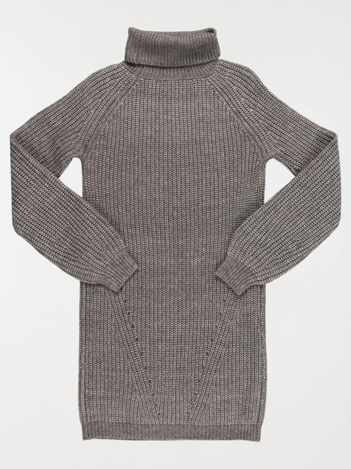 Robe pull col roulé fille (XXS-M)