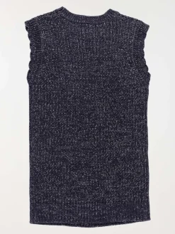 Robe pull sans manches fille (3-8A)