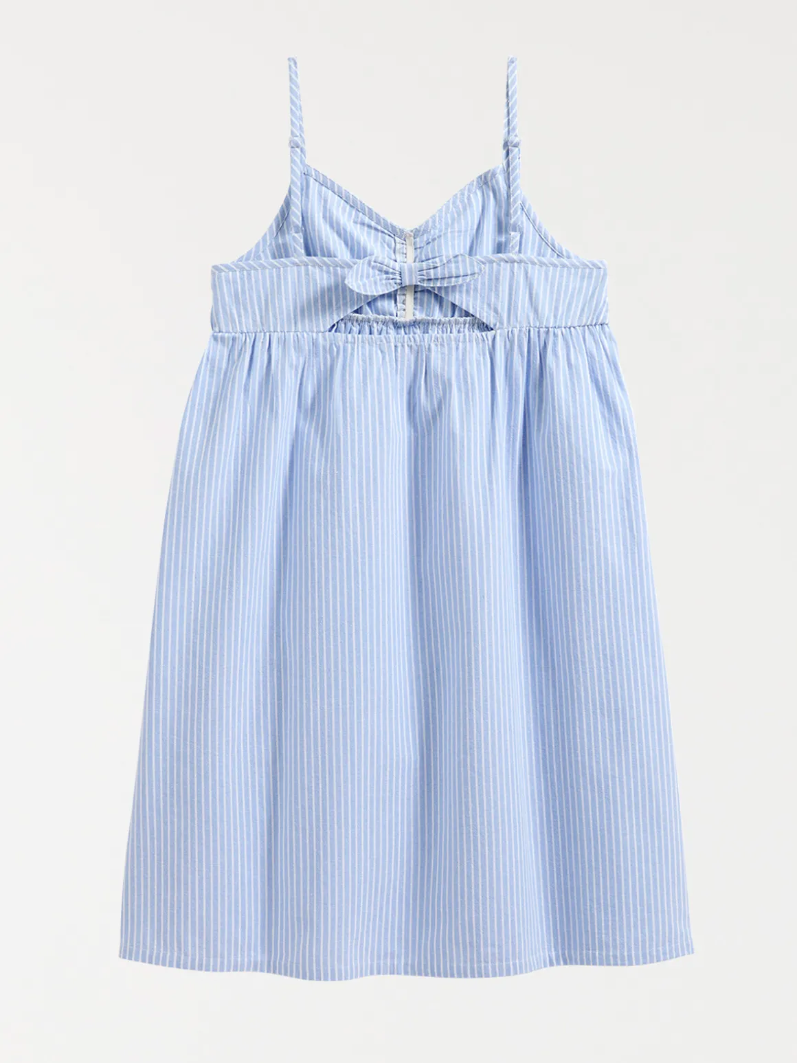 Robe rayée à bretelles fille (XXS-M)