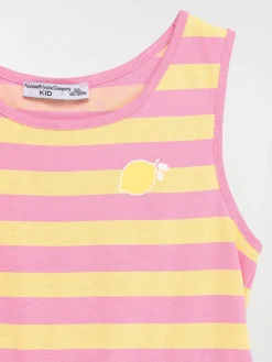 Robe rayures et citron fille (3-12A)