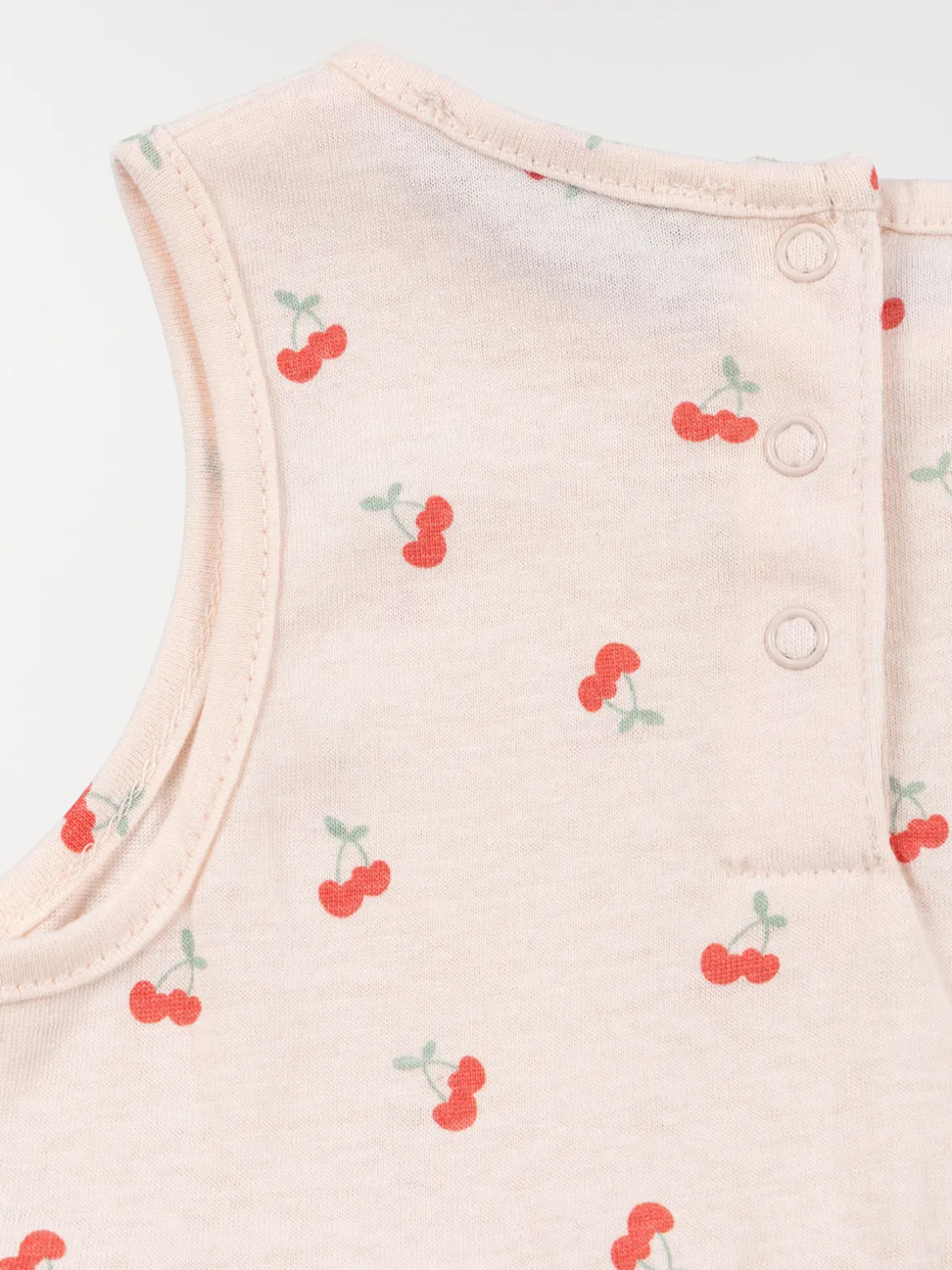 Robe sans manches cerises fille (3-36M)