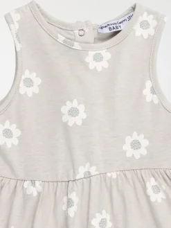 Robe sans manches fleurie fille (3-36M)
