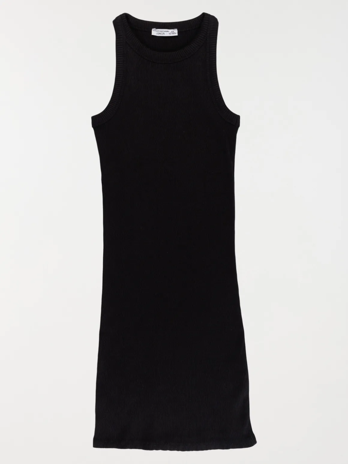 Robe sans manches noire fille (XXS-M)