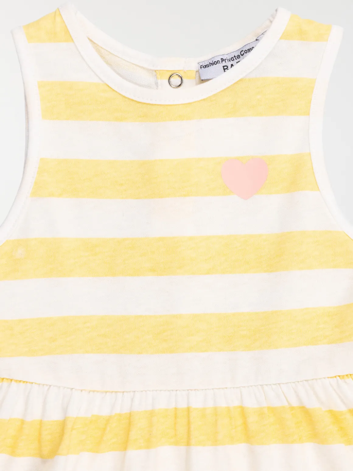 Robe sans manches rayée fille (3-36M)