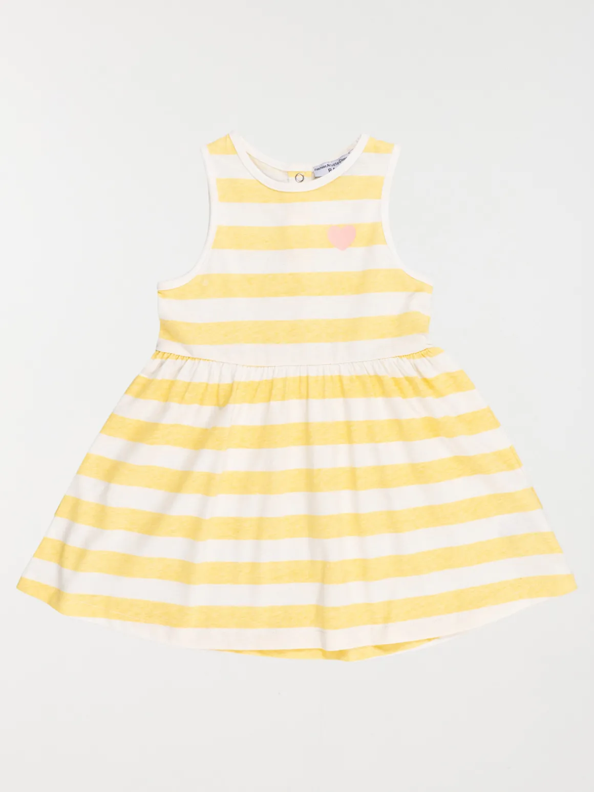 Robe sans manches rayée fille (3-36M)