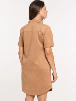 Robe suédine femme