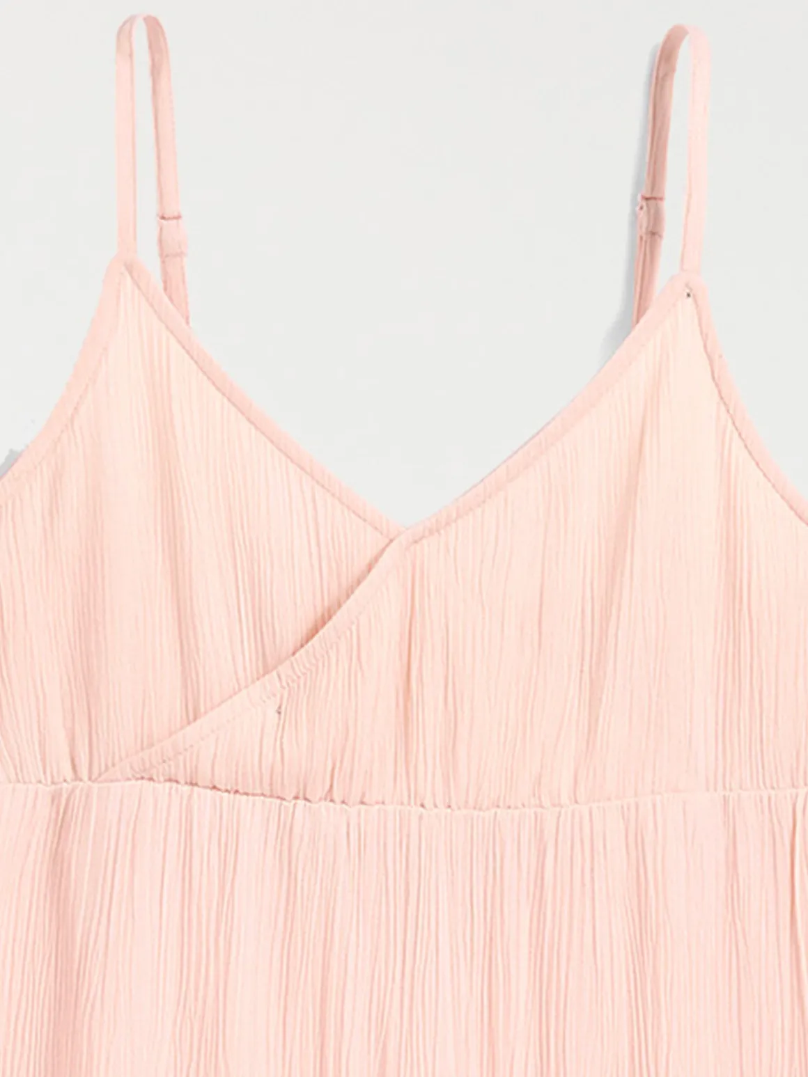 Robe unie à bretelles fille (XXS-M)