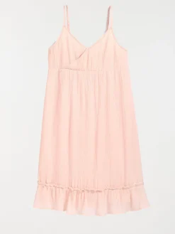 Robe unie à bretelles fille (XXS-M)