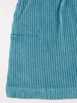 Robe velours bleu canard fille (3-36M)