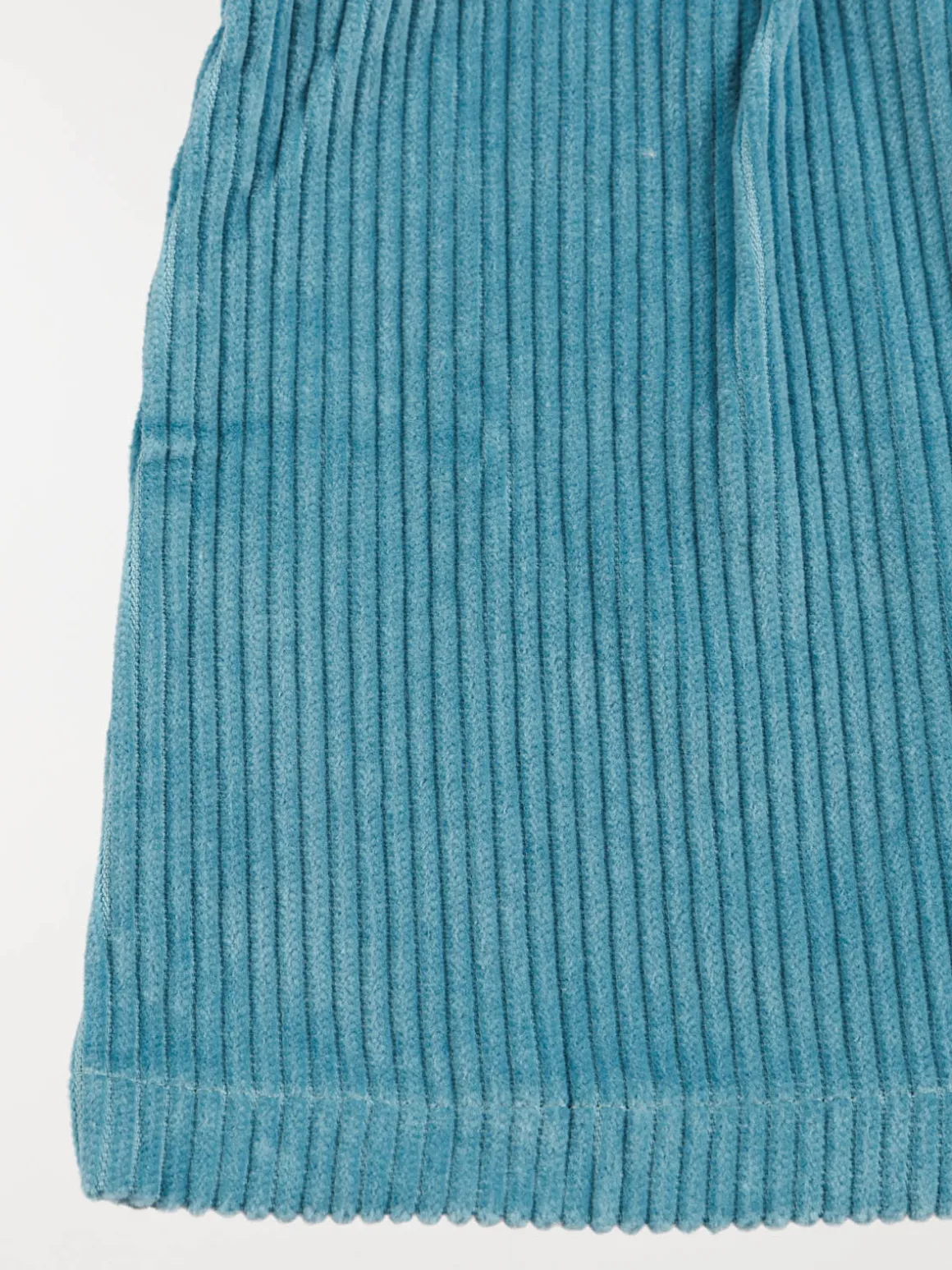 Robe velours bleu canard fille (3-36M)