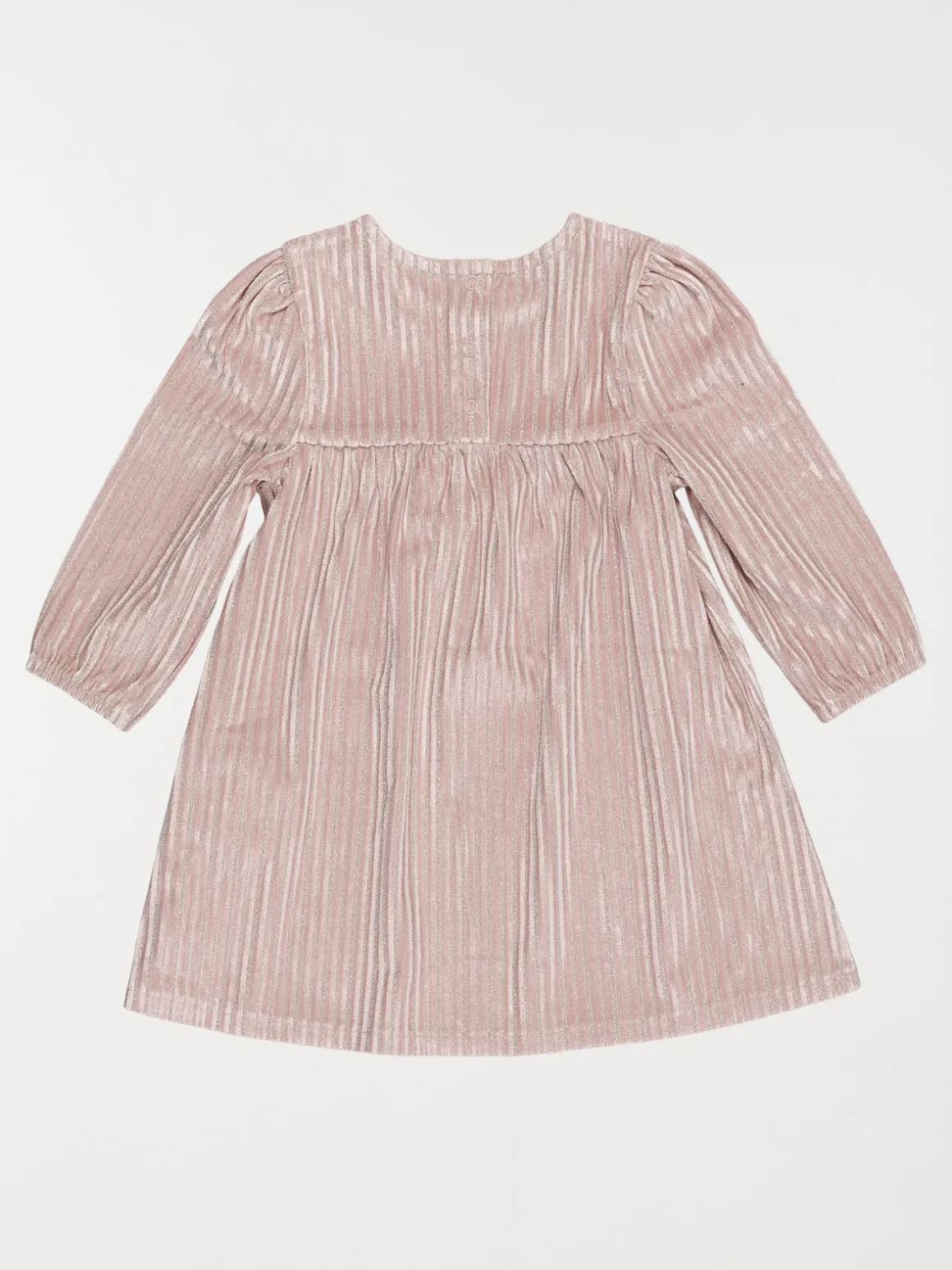 Robe velours plissée fille (3-36m)