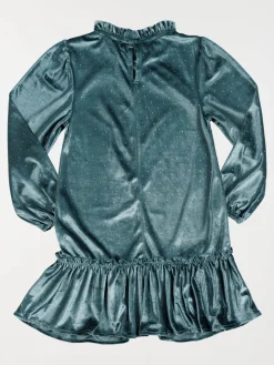 Robe velours pois dorés fille (3-12A)